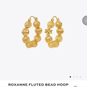 Tory Burch NWOT gold earrings